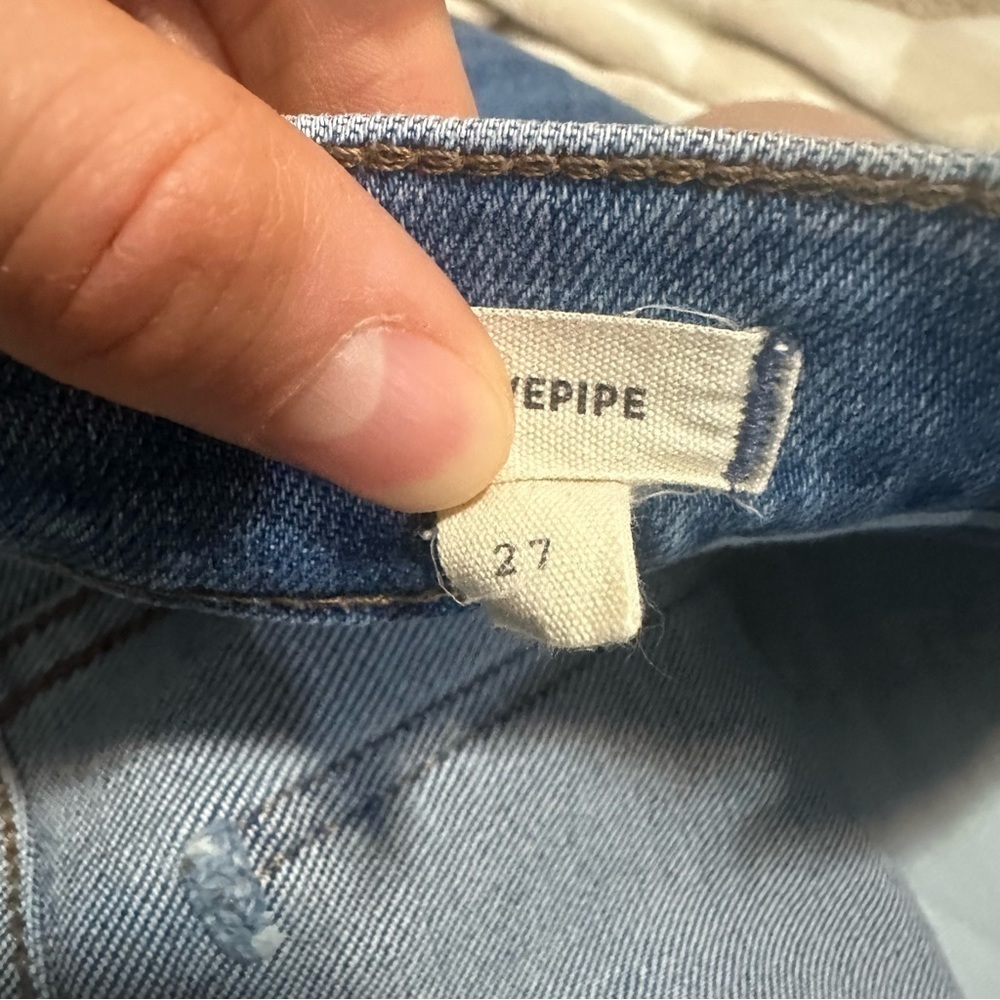 NWOT Madewell Stovepipe Jeans in Calliston Wash - Picture 6 of 6